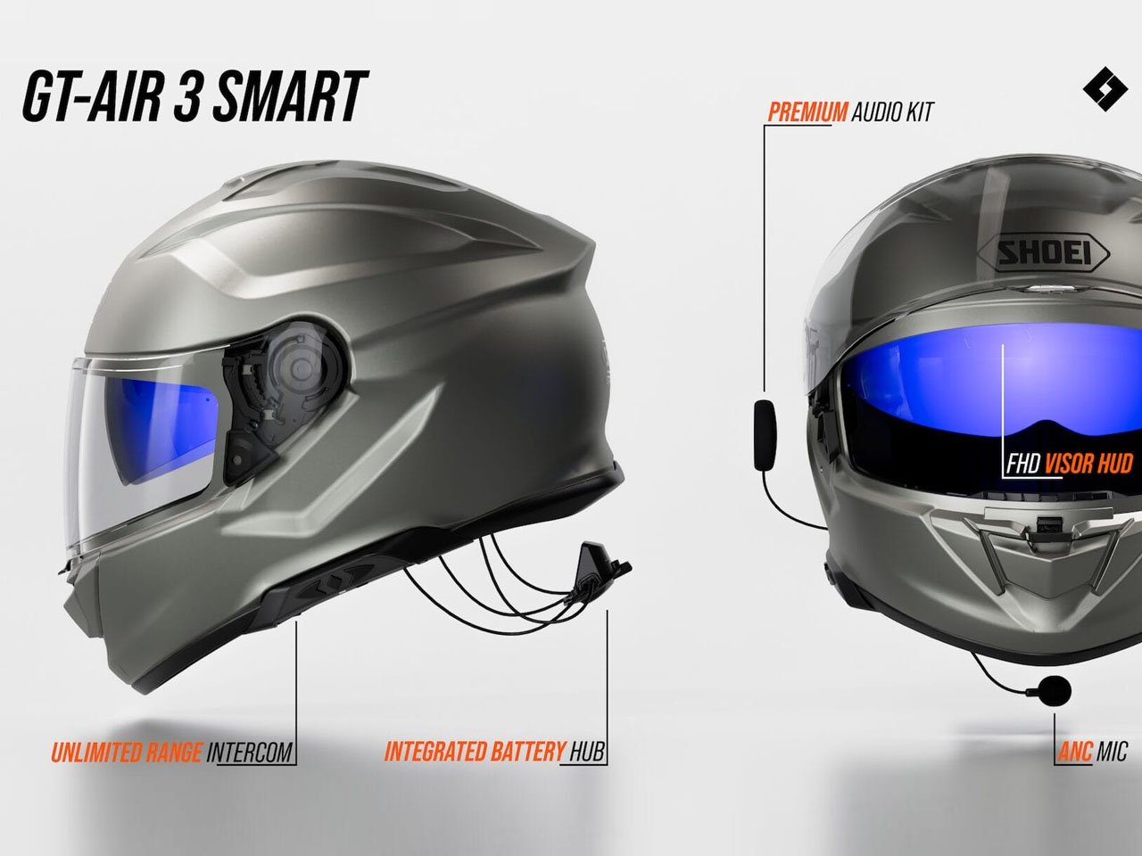 Casque Shoei GT-Air 3 Smart