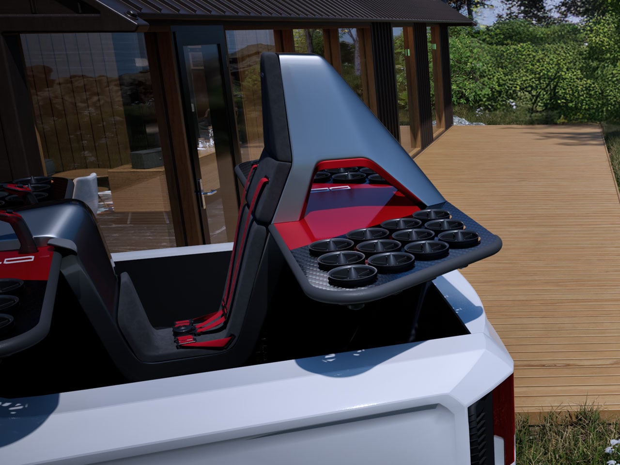 Vue de près de la technologie anti-bruit