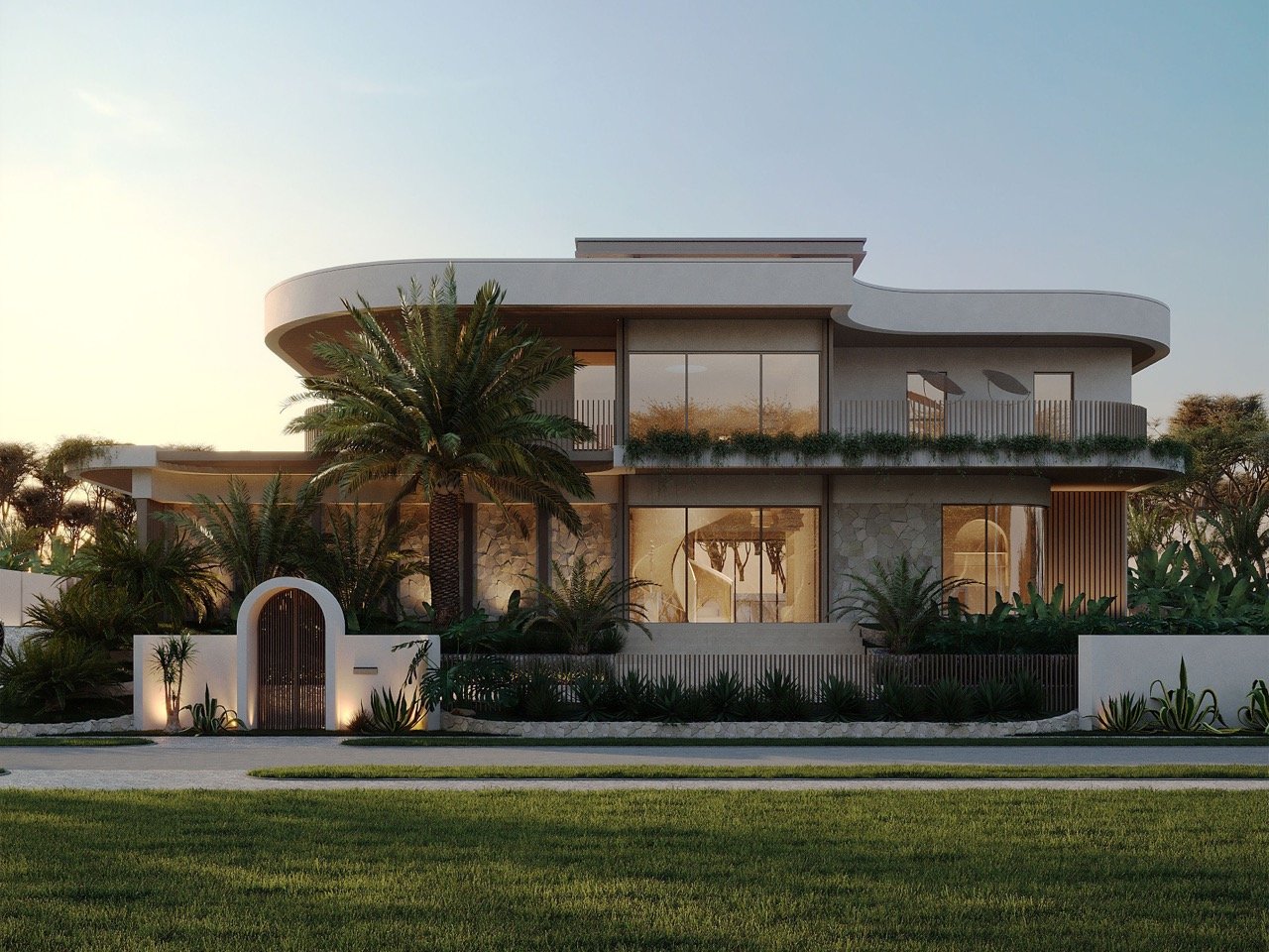 Intérieur de la villa