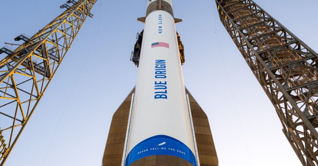 Blue Origin lance son deuxième rocket New Glenn pour la NASA : un nouveau chapitre pour l’exploration spatiale Blue Origin lance son deuxième rocket New Glenn pour la NASA : un nouveau chapitre pour l'exploration spatiale