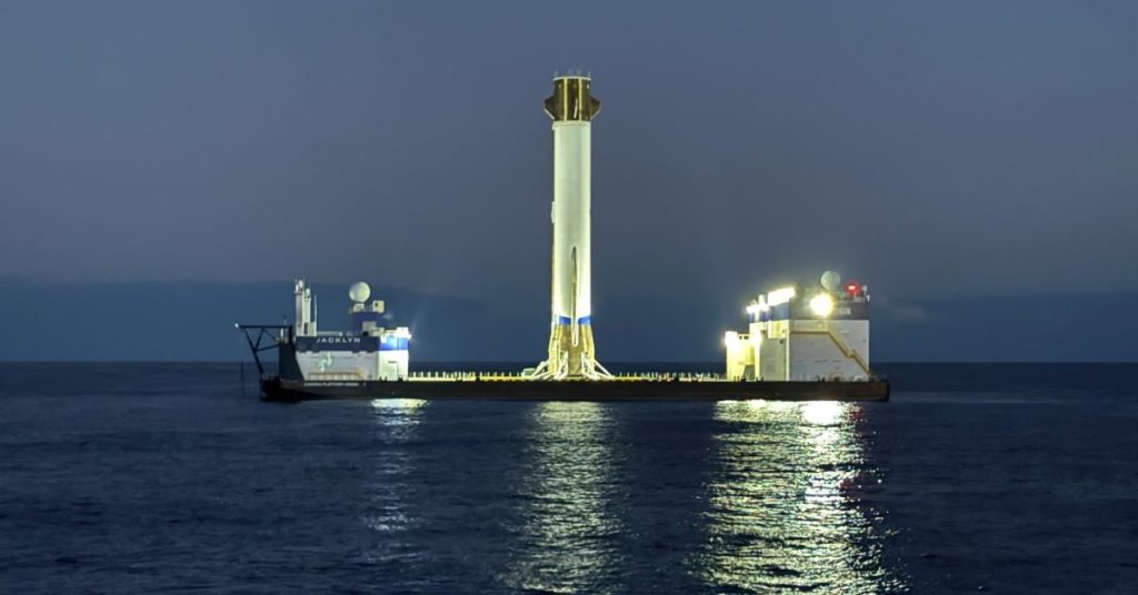 Blue Origin rejoint un club très exclusif de l’exploration spatiale. Blue Origin rejoint un club très exclusif de l'exploration spatiale.