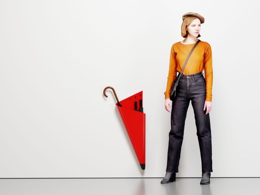 Comment un Designer a Transformé un Support de Parapluie Ordinaire en Œuvre d’Art Murale Éblouissante