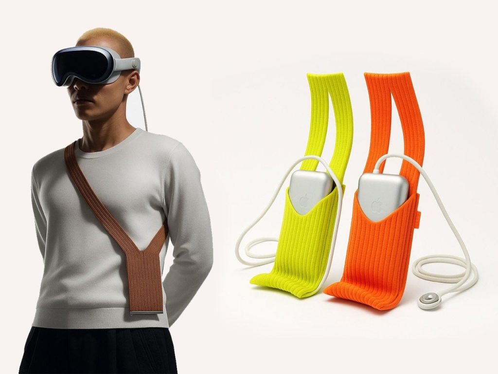 Découvrez le Sac Caching d’Apple : Un iPhone Portable Révolutionnaire pour la Batterie du Vision Pro !