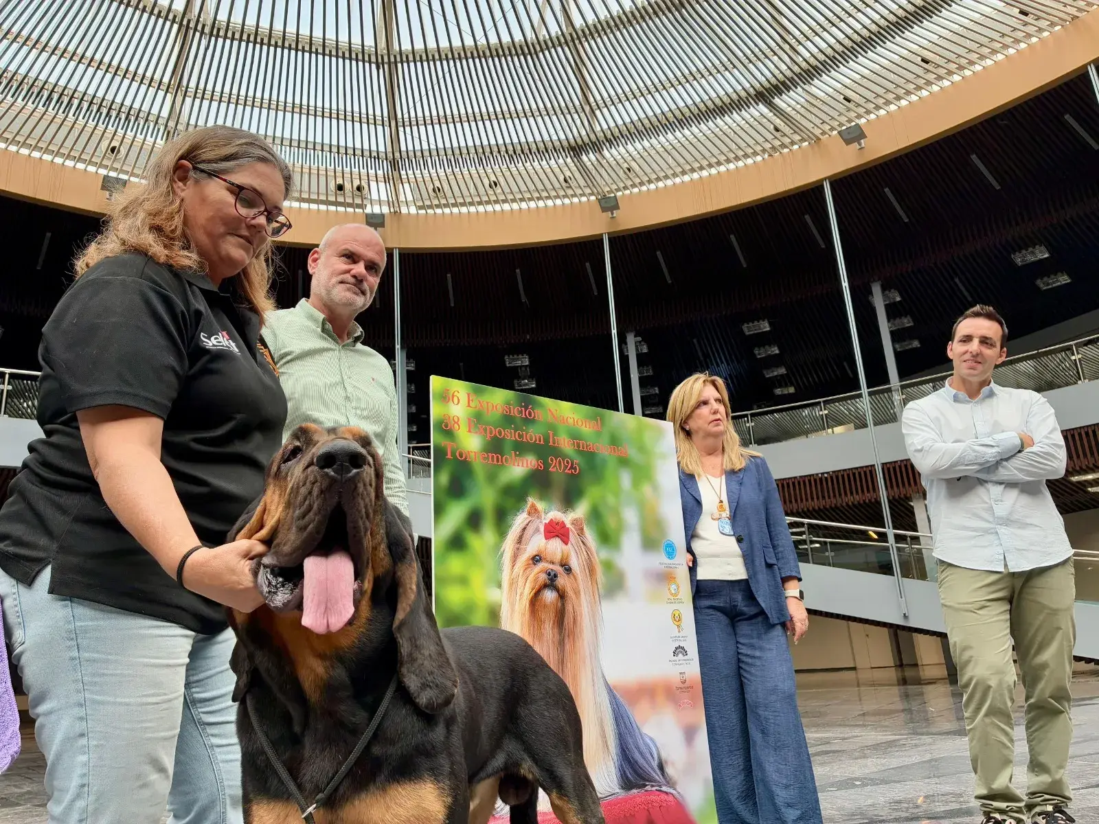 Feria internacional del perro en Torremolinos