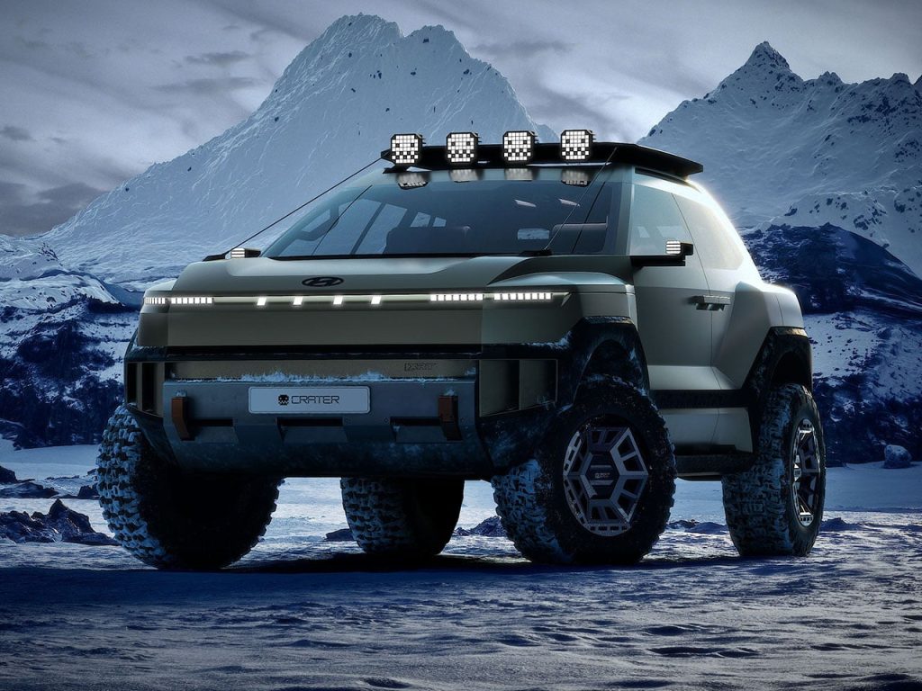 Découvrez le Hyundai Crater : Le SUV Concept Qui Révolutionne l’Off-Roading !