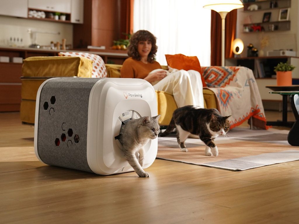 Découvrez la Maison pour Chats qui Se Gère Toute Seule avec sa Langue Bionique – Pas de Piles Ni d’Électricité !