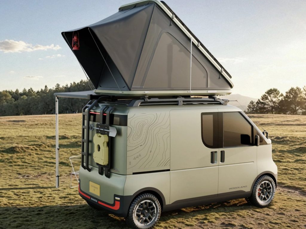 Découvrez le Kayoibako-K : le micro camper van novateur de Toyota qui se transforme en boutique mobile autonome !
