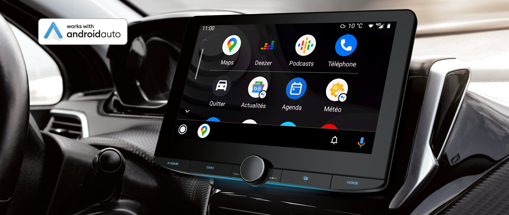 découvrez les nouveautés d'android auto avec des widgets repensés et une navigation améliorée pour une expérience de conduite plus intuitive et sécurisée.