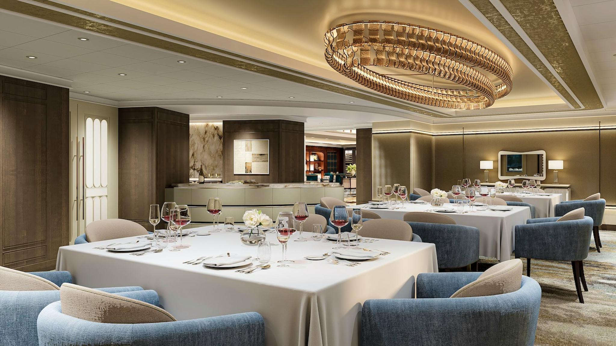 Restaurante La Table en Oceania Sonata