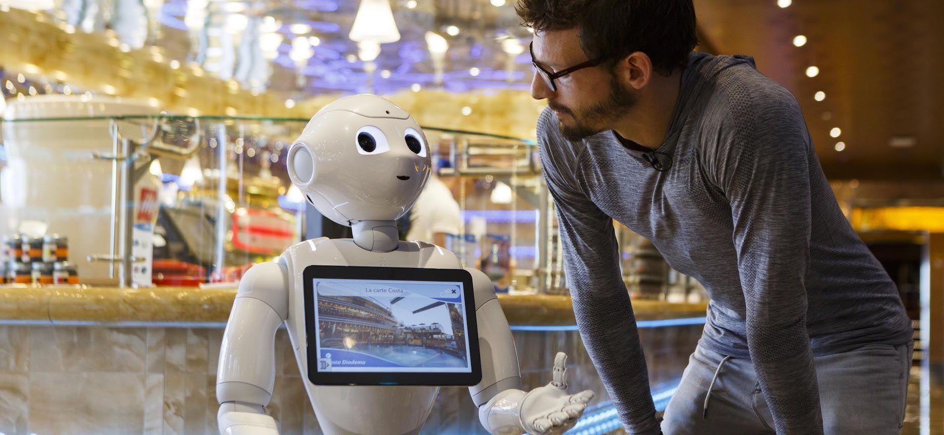 pepper robot costa aida