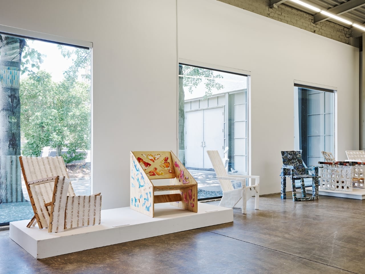 Chaises à l'aéroport d'Atlanta