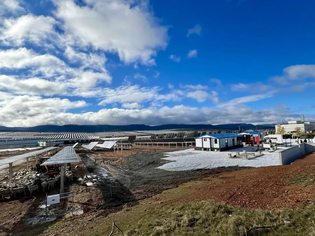 Instalación photovoltaïque de tests en Europa