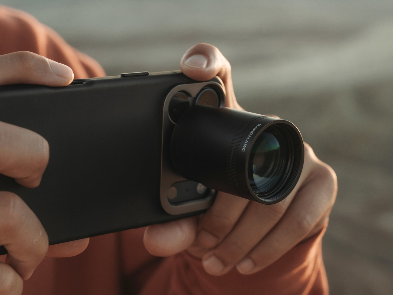 Lentille Sandmarc pour iPhone