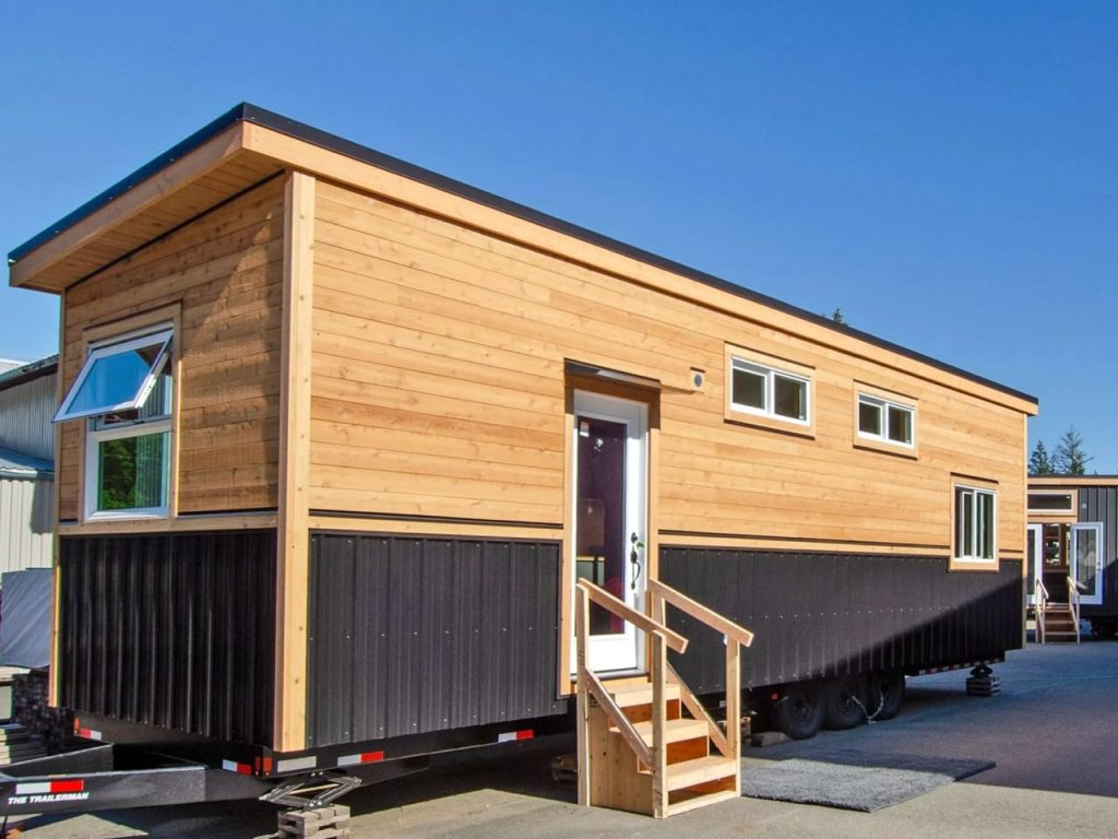 Découvrez cette Tiny House Extra-Large avec Chambre au Rez-de-Chaussée et Baignoire Authentique !