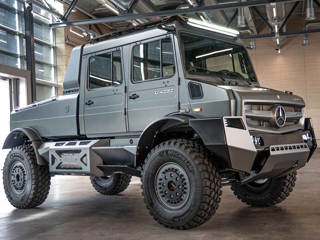 Découvrez la nouvelle version ultraluxueuse du Mercedes-Benz Unimog : un véritable bijou réinventé !