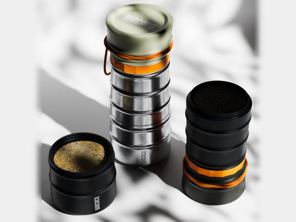 Découvrez le MokaMax : La Tasse de Voyage en Acier Inoxydable avec Presseur Intégré qui Transforme Votre Café !