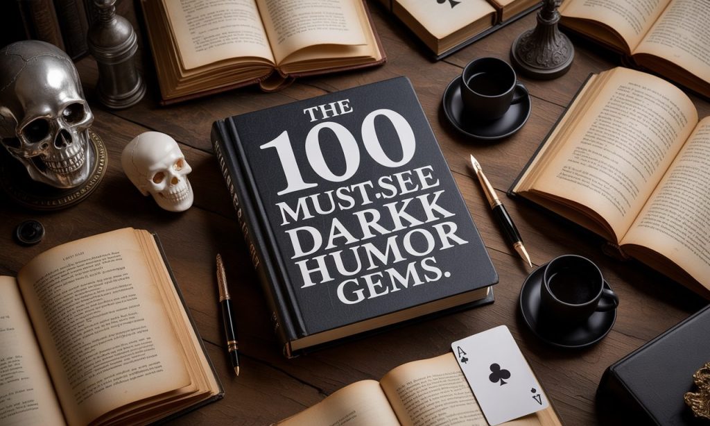 découvrez les 100 perles incontournables de l'humour noir, une sélection audacieuse et irrésistible qui éveillera votre sens de l'humour avec des punchlines uniques à ne pas manquer.