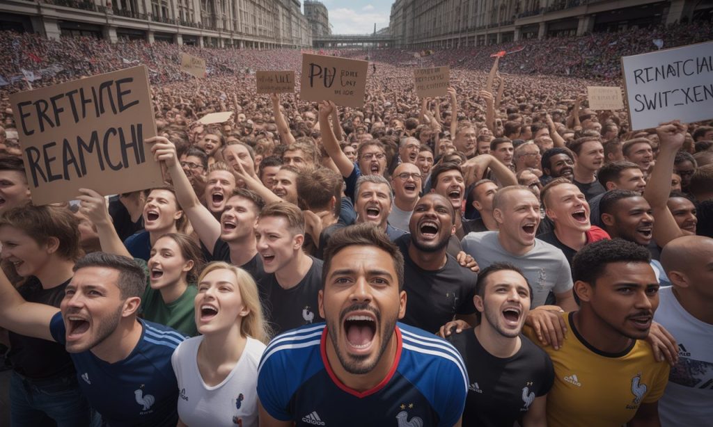 découvrez comment plus de 260 000 personnes exigent une revanche du match france-suisse grâce à une pétition explosive qui fait grand bruit.