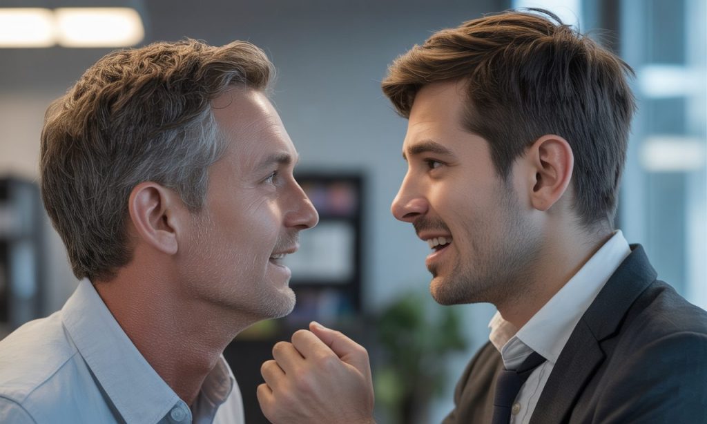 un père retrouve son fils disparu depuis 13 ans, incarné cette fois sous les traits d’un stagiaire inattendu, dans une histoire bouleversante de retrouvailles et de surprises.