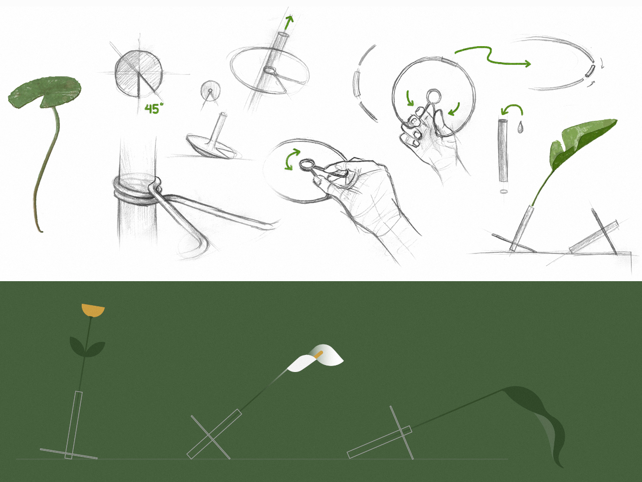 Vase Effet Lotus - Concept 2