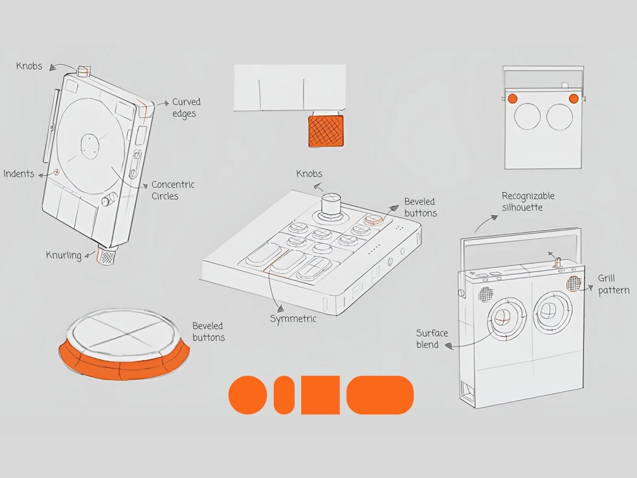 MP-1 Walkman Inspiré par Teenage Engineering