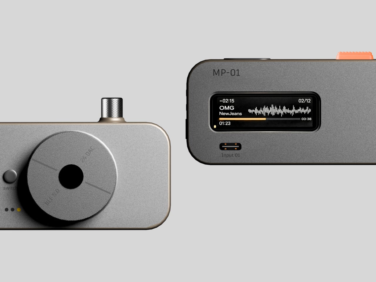 MP-1 Walkman Inspiré par Teenage Engineering
