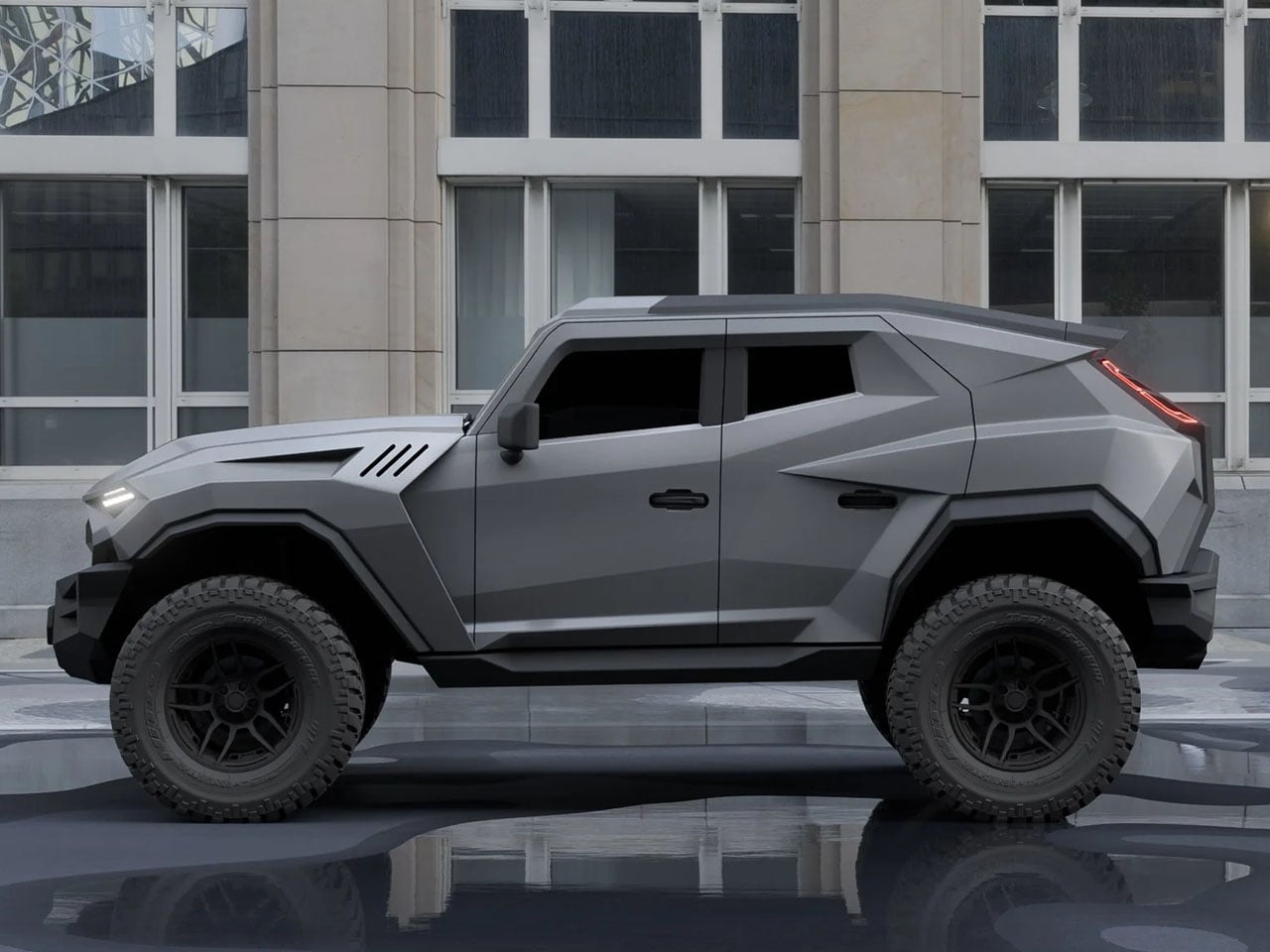 Rezvani Tank 2026 intérieur