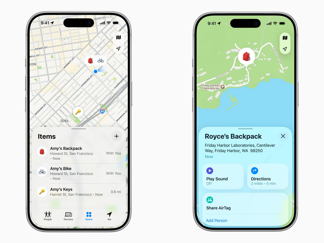 Améliorations du design
