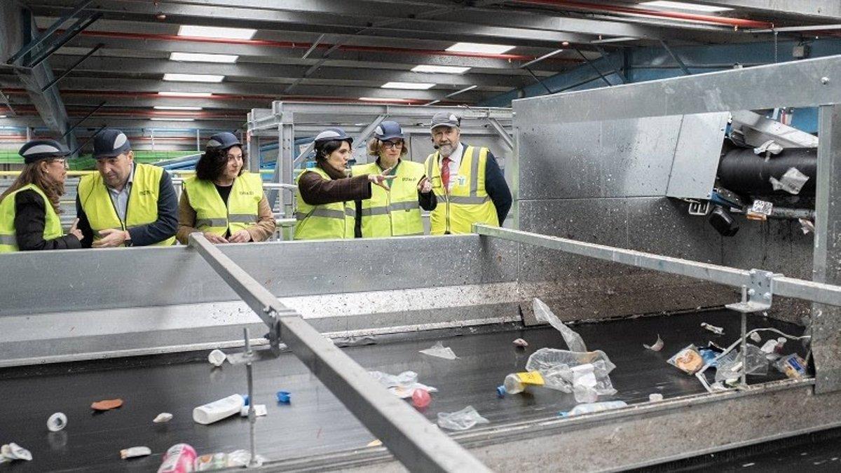Technologie de séparation à l'usine d'emballages légers