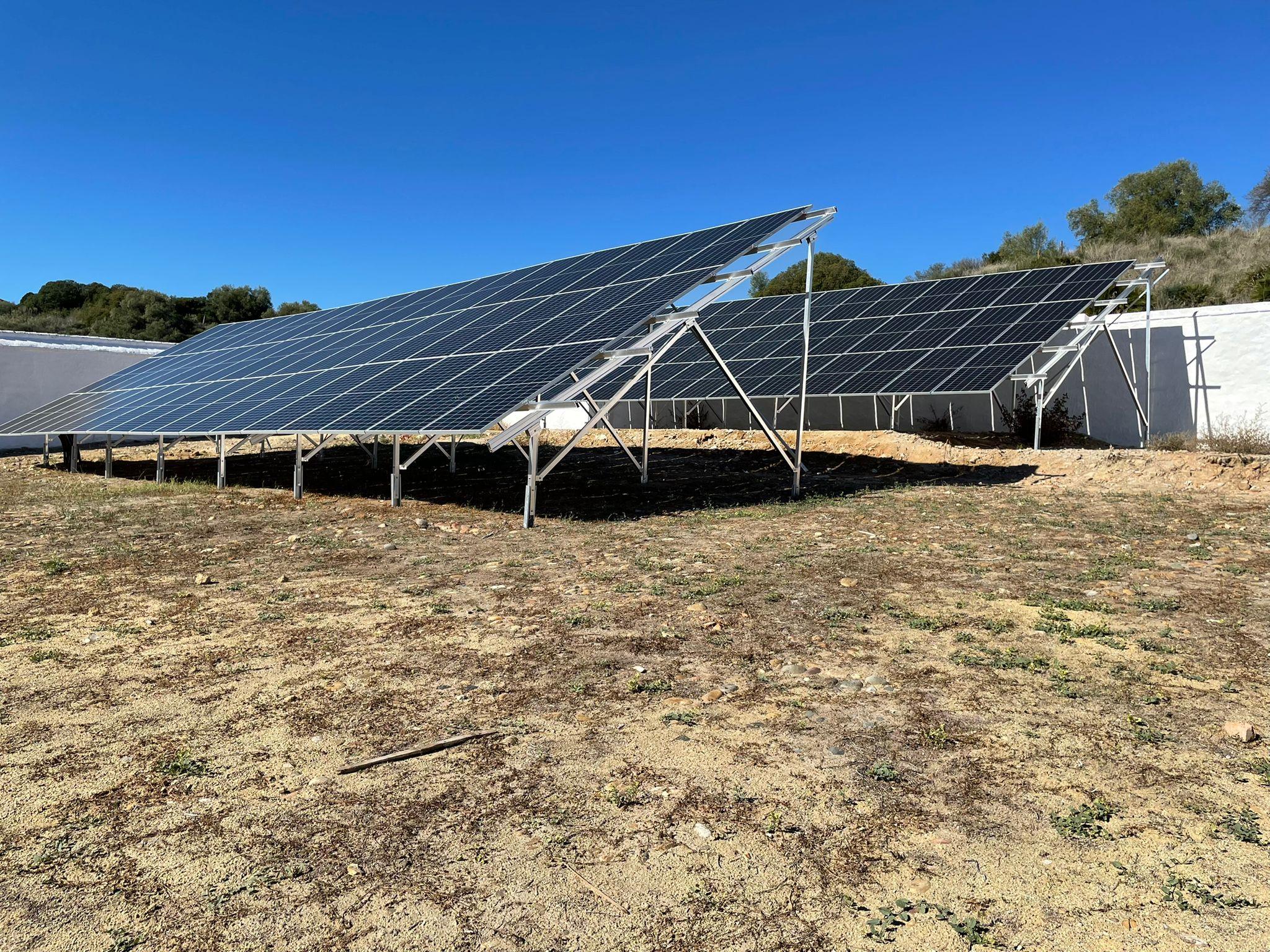 Installation solar d'autoconsommation en milieu rural
