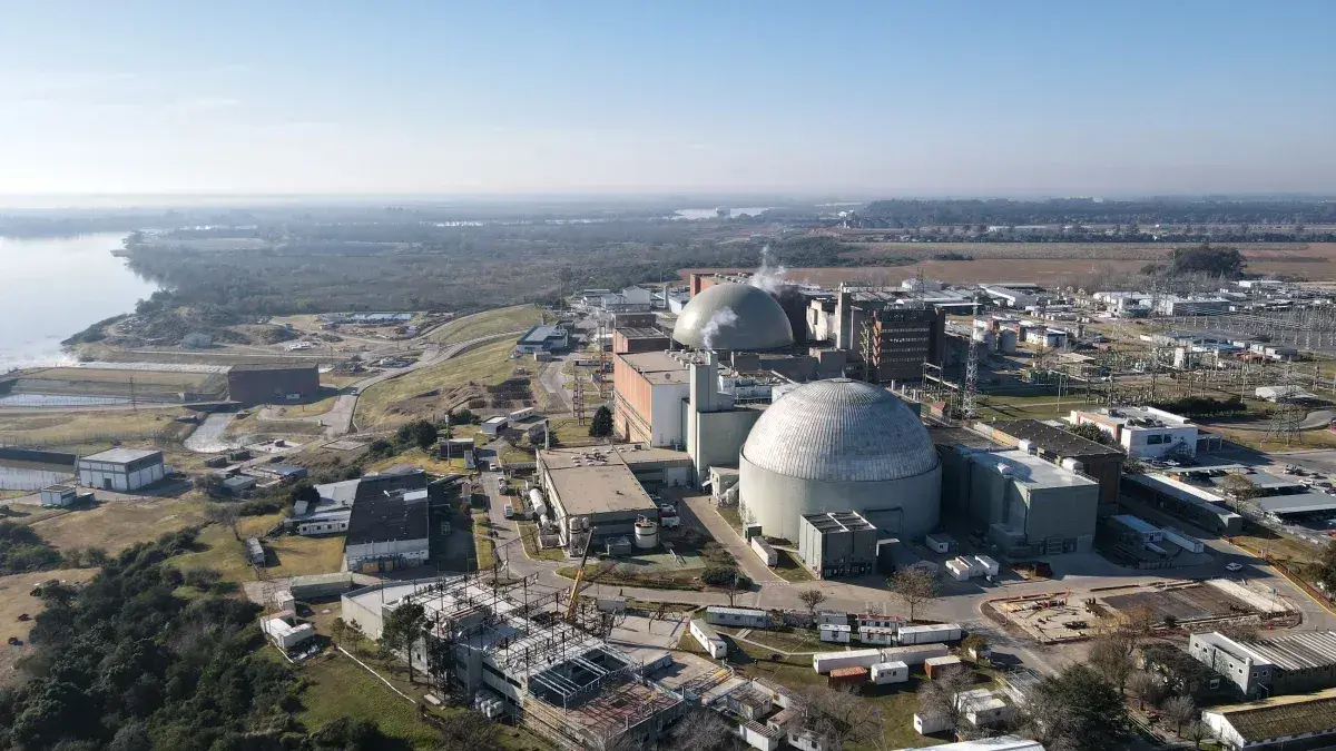 Central nucléaire Atucha II à pleine puissance