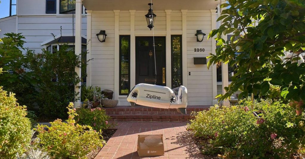 Zipline atteint une valorisation de 6,5 milliards d’euros après 2 millions de livraisons par drone Zipline atteint une valorisation de 6,5 milliards d'euros après 2 millions de livraisons par drone