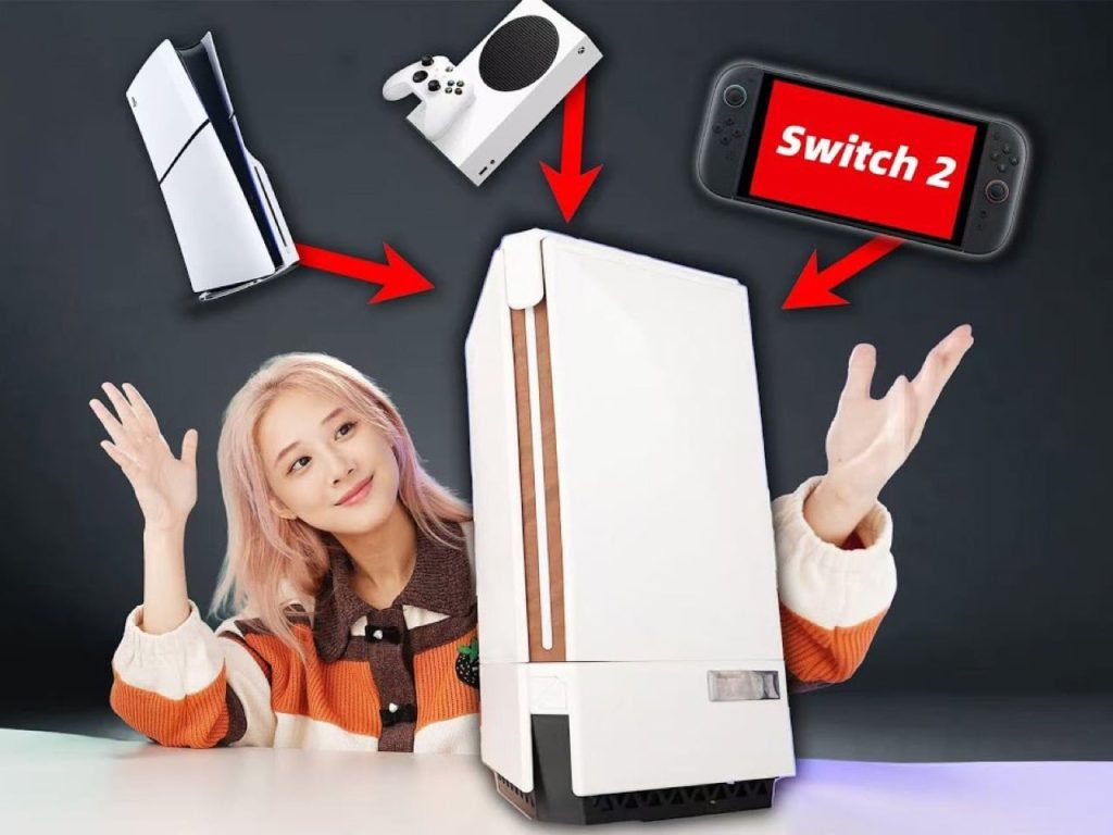Découvrez le Crossover Ultime : Un Moddeur Chinois Crée la Console de Rêve Fusionnant PS5, Xbox Series X et Switch 2 !