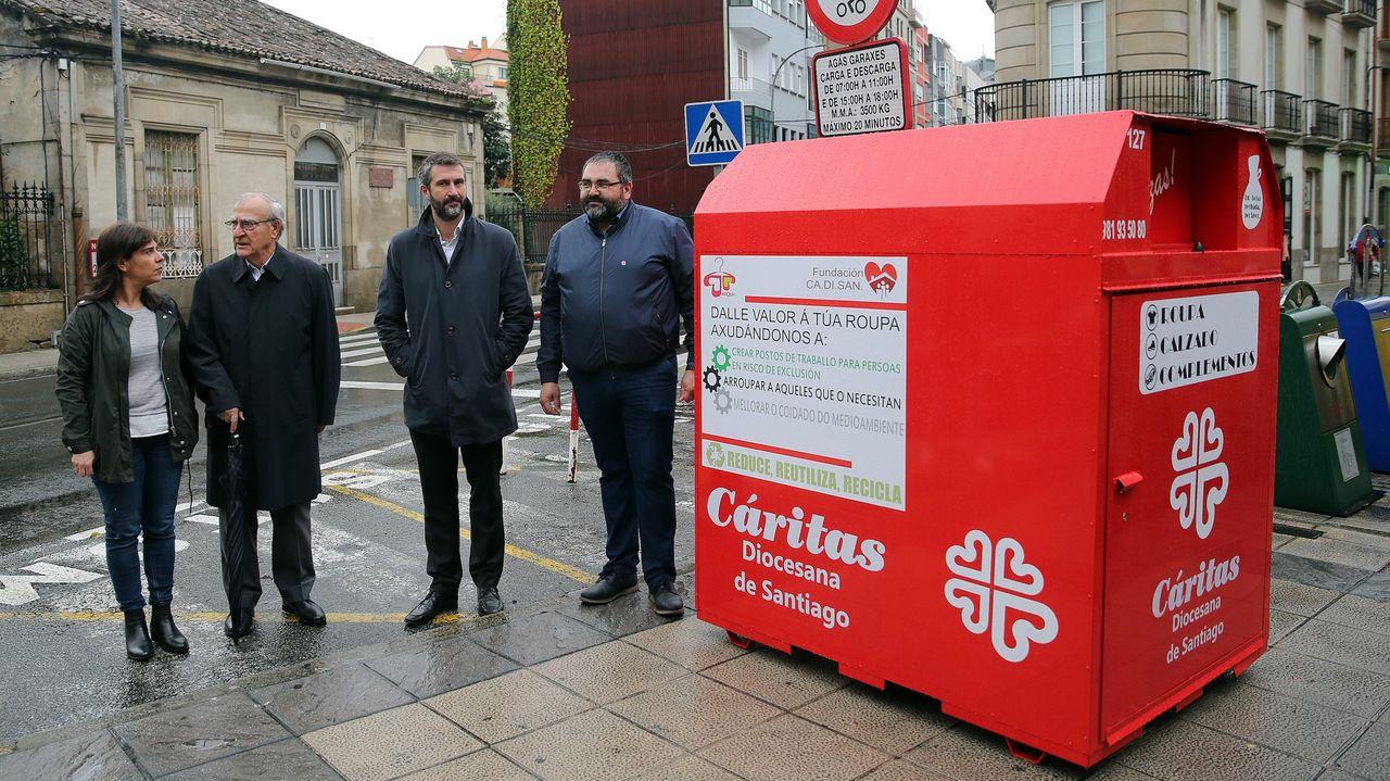 Conteneurs de collecte textile Arroupa