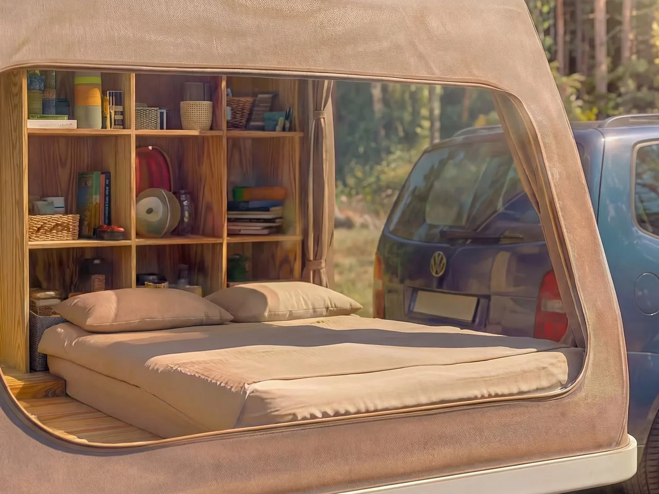 Camping avec Wingcube