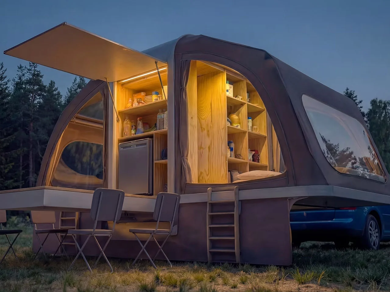 Vue intérieure du Wingcube