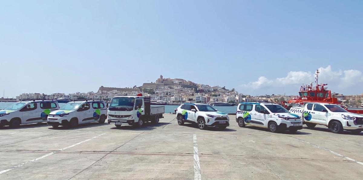 Véhicules hybrides et électriques en installations portuaires