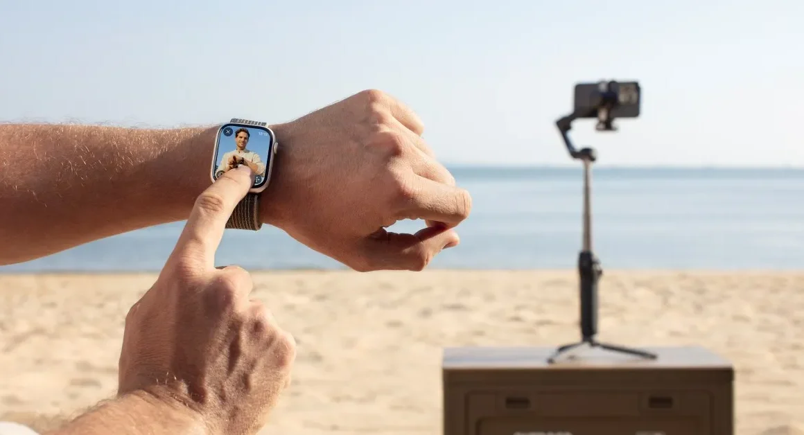 Contrôlez votre gimbal DJI Osmo facilement depuis votre Apple Watch