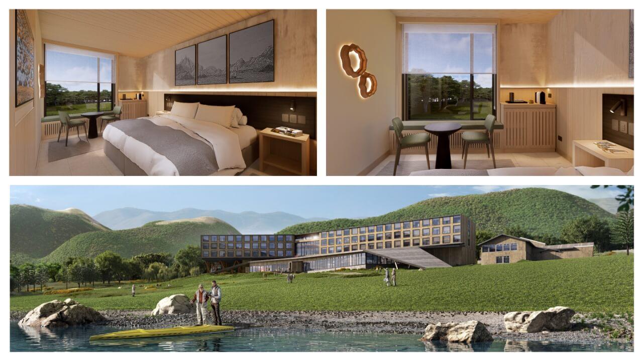 Intérieur de l'hôtel Cormorant à 55 South