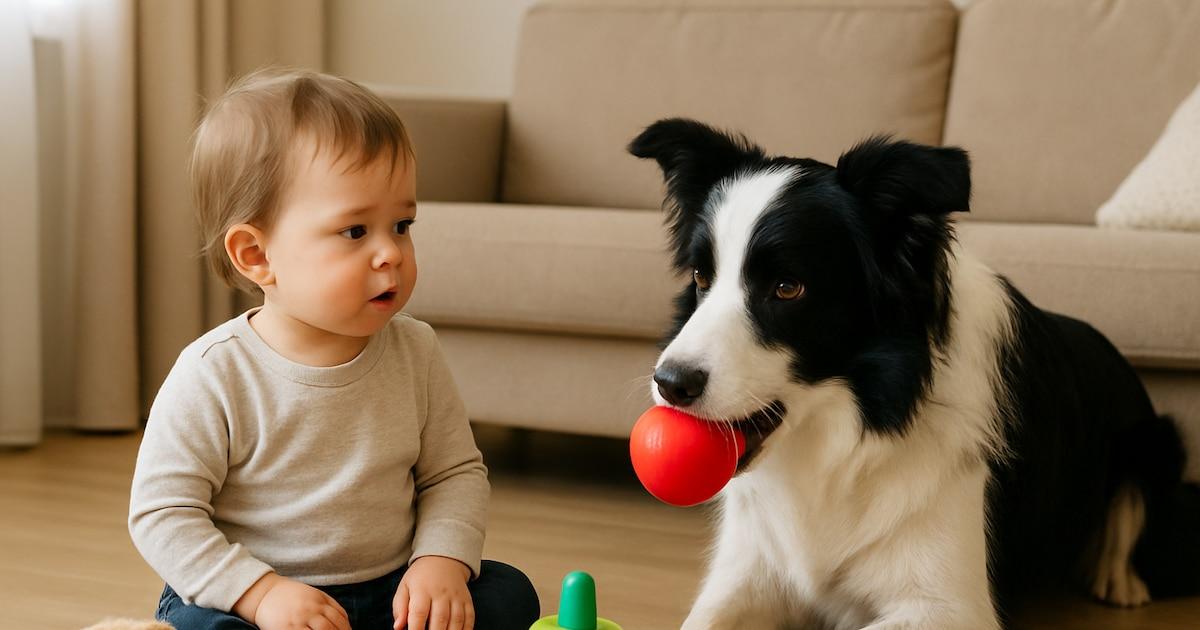 Perros qui apprennent des noms d'objets