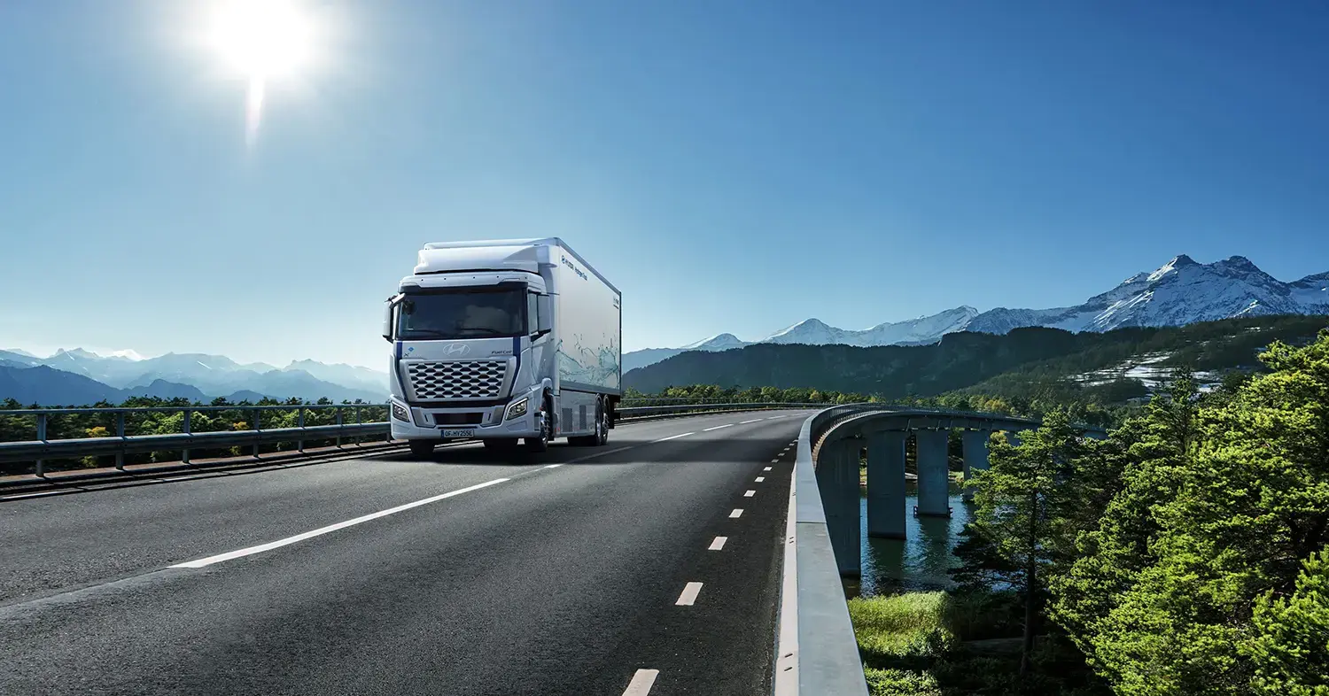 Flotte de camions à hydrogène Hyundai