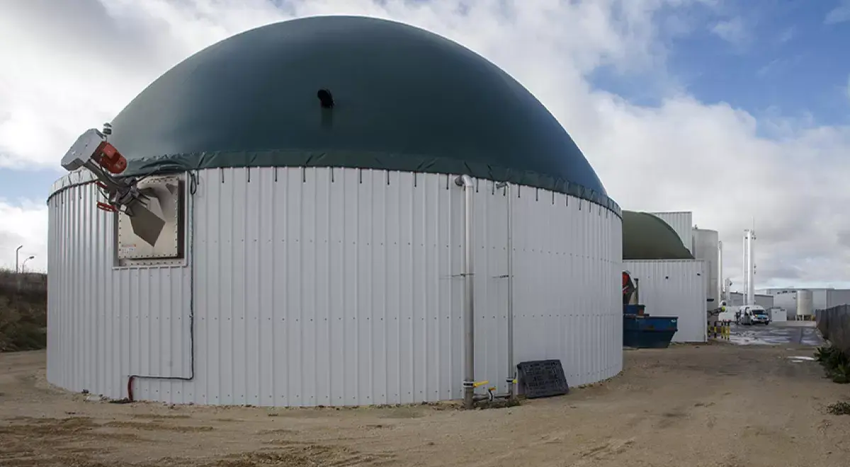 planta de biometano a partir de residuos industriales
