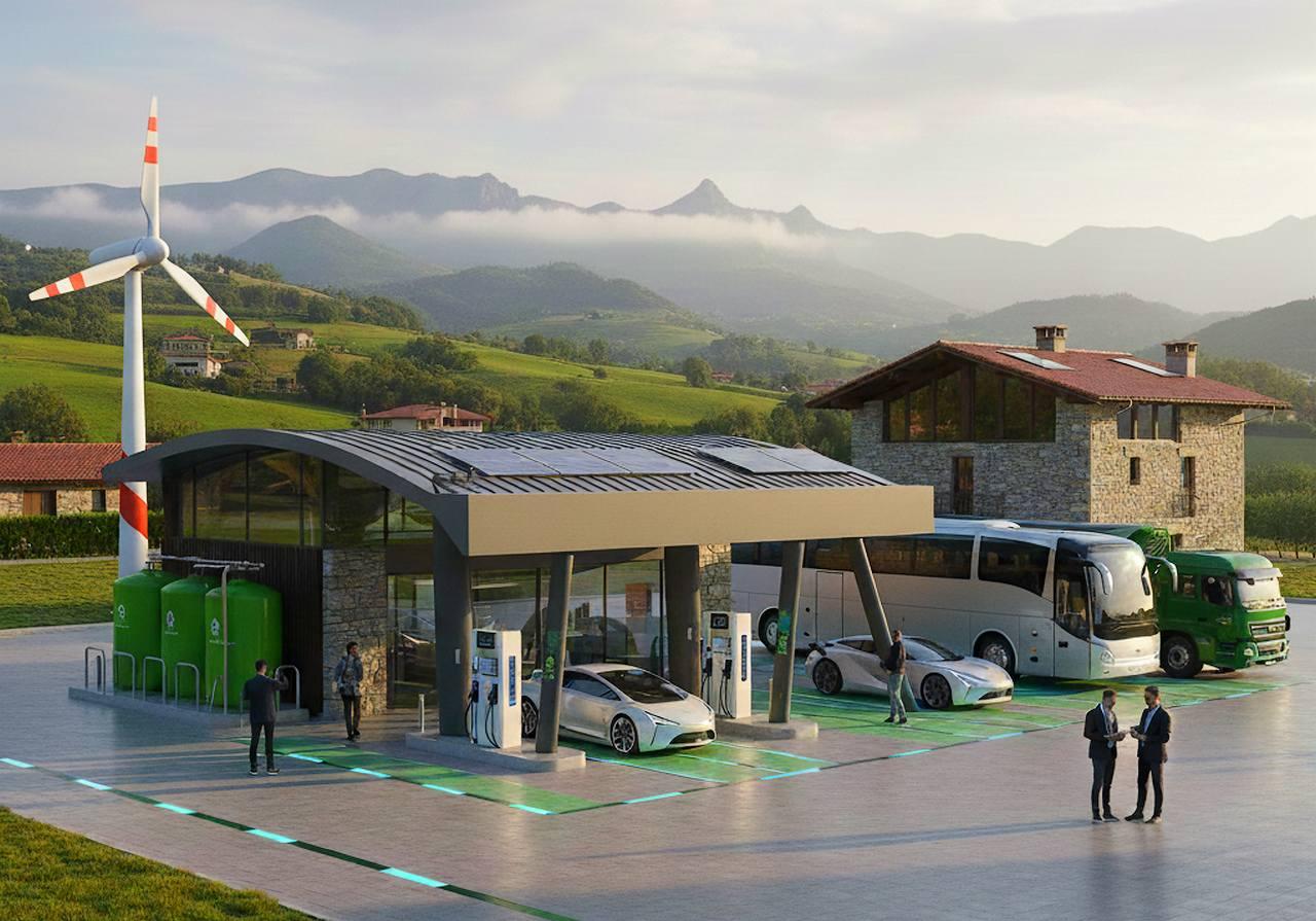 Hidrolinera de hidrógeno verde en Euskadi