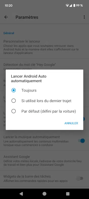 découvrez comment google rétablit une option essentielle dans android auto pour améliorer votre expérience en mode conduite, offrant plus de sécurité et de praticité.