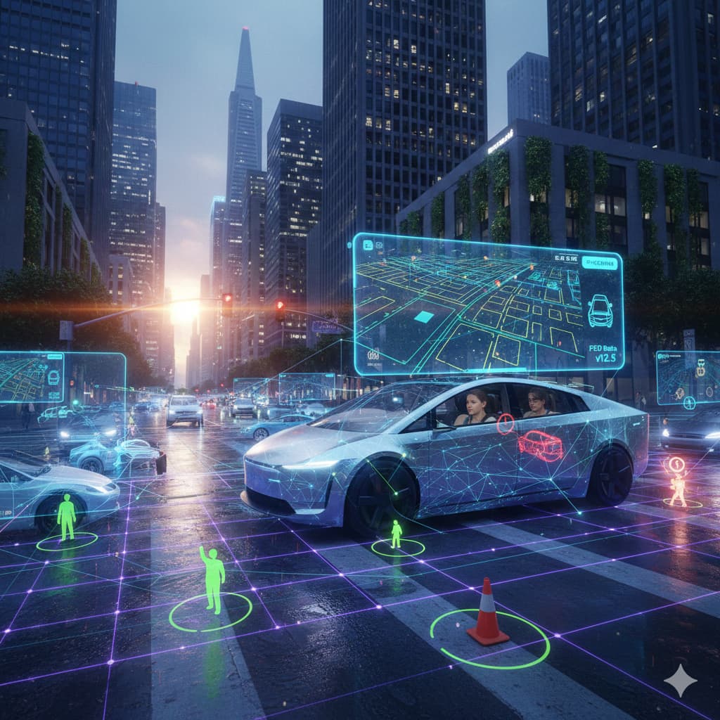 les conducteurs tesla ont parcouru plus de 8 milliards de miles grâce au système de conduite autonome full self-driving (fsd), démontrant les avancées majeures en matière de technologie et de sécurité.