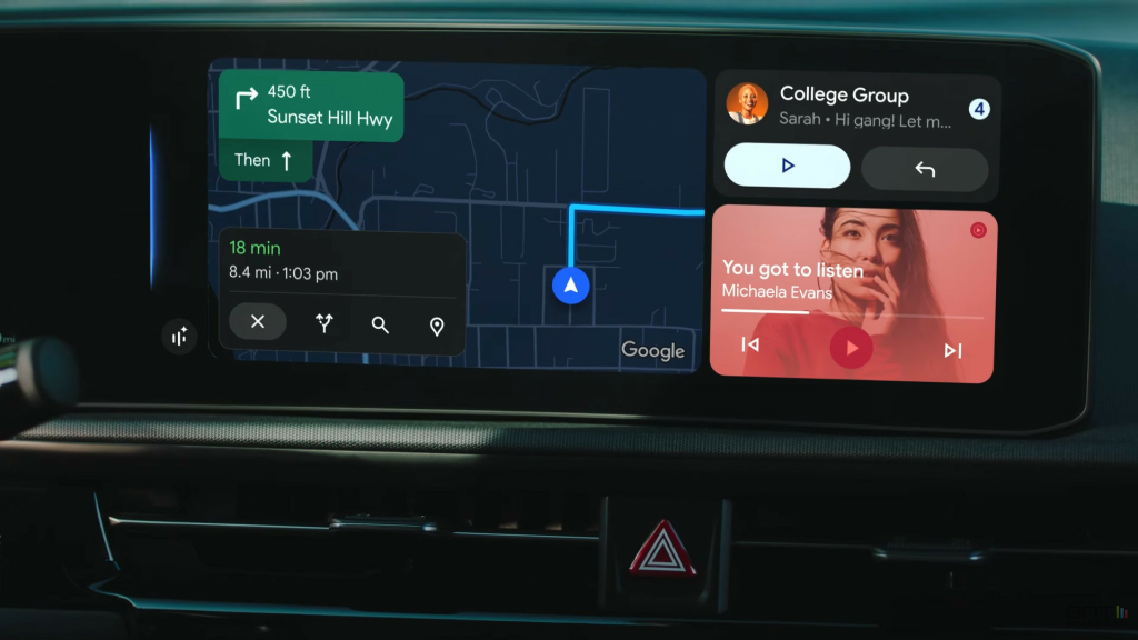 google améliore l'intégration des vidéos sur android auto pour une expérience utilisateur plus fluide et enrichie lors de la conduite.