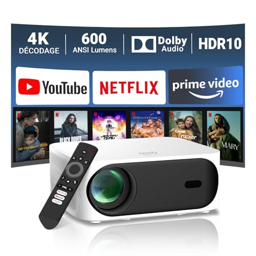 découvrez notre mini-projecteur abordable compatible netflix et google tv pour une expérience cinéma à la maison en toute simplicité.