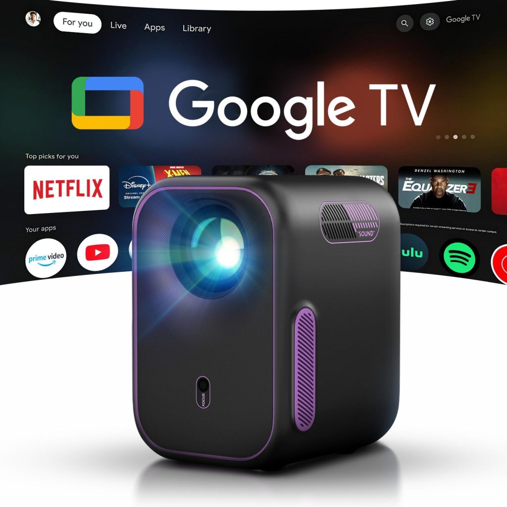 découvrez notre mini-projecteur abordable compatible netflix et google tv pour une expérience cinéma à domicile de qualité et à petit prix.