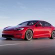 découvrez la tesla model s, voiture emblématique célébrant 30 ans d'innovation, de performance et de design futuriste.