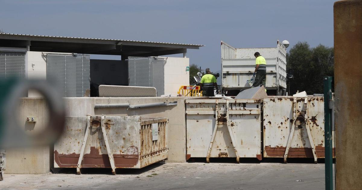 residuos en punto limpio